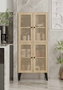 Hanah Home Armario Multiusos Roble Zafiro